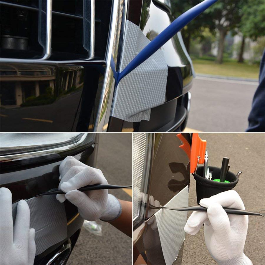 5 Pcs Portable Car SUV Vinyl Wrap Tuck Tool Gasket Squeegee For Tint Application