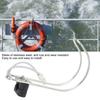 Marine Horseshoe Bracket Exquisite Polishing Rust Proof Stainless Steel Life Rings Holder for Marine Lifebuoy