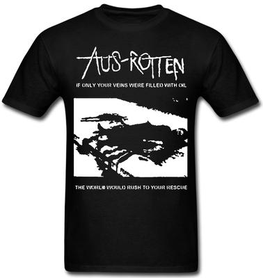 Hardcore Punk Rock Anarcho Aus Rotten Unisex T-Shirt