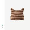 Japanese Style Cute Star Cat Wool Knit Hat - Warm & Versatile for Autumn/Winter