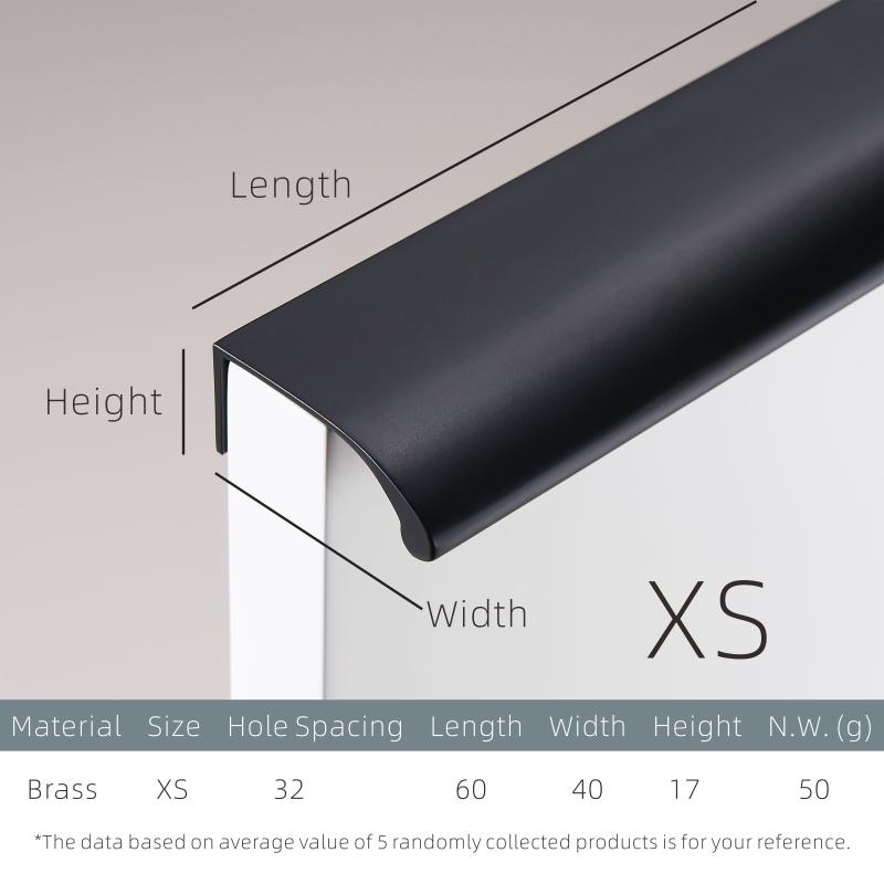 Dooroom Brass Furniture Hidde Handles Long Concealed Pulls Wardrobe Dresser Cupboard Cabinet Drawer Shoe Box Wine Bar Knobs