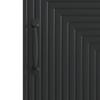 Sideboard In Black 33 X 34.5 X 89.5 Cm Particleboard