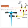 Garden Automatic Sprinkler Garden Watering Sprinkler 360 Degrees Rotating Water for Agricultural Irrigation Irrigation
