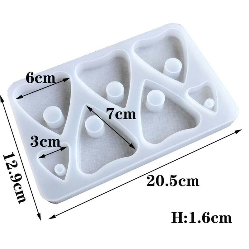 

Силиконовая смола ювелирные изделия кулон серьги формы в форме сердца с отверстием ювелирные инструменты для самостоятельного изготовления ожерелья и брелока