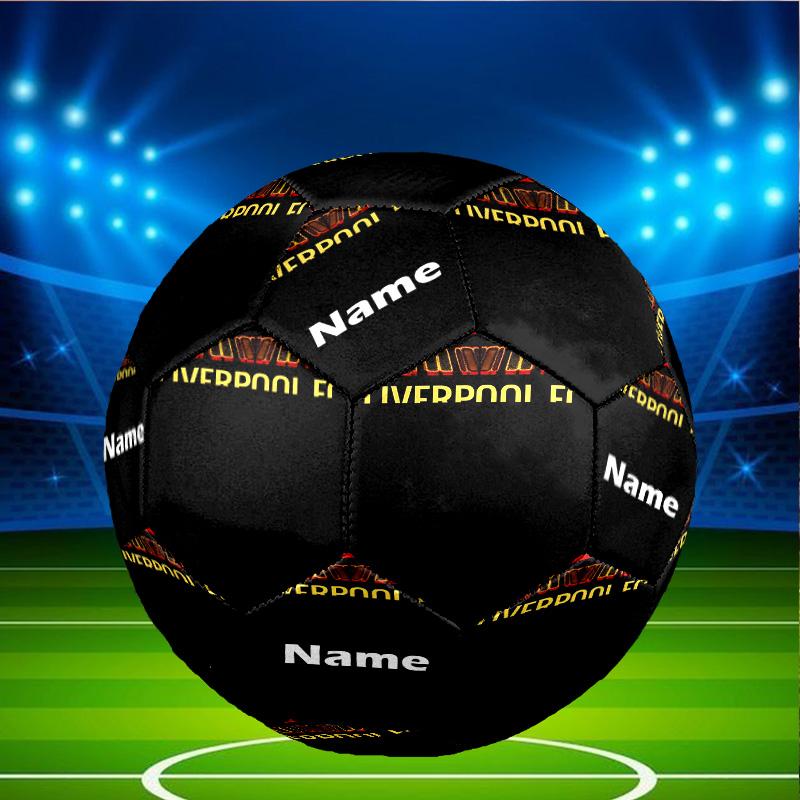 Individueller Name Personalisierte Fußballmannschaft F.C-A Druck Größe 5 Fußball Training & Spiel Fußball, für Team, Kicken, Geschenk für Fußball-Enthusiasten