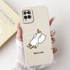 For Samsung Galaxy A22 4G 5G Phone Cases Cover Flower Rabbit Panda Avocado Soft Silicone Protective Bumper Samsung A225F A226B