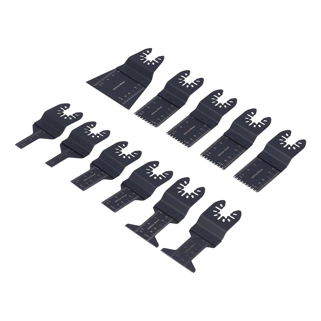 11PCS Oscillating Multitool Blade Quick Release Universal Saw Blade Woodworking Blade Oscillating