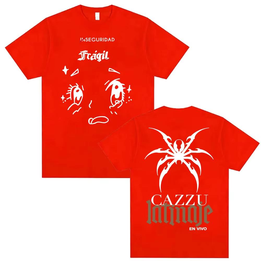 

2026 Summer New Model Singer Kazu Latinia HighQuality Fashionable Comfortable Mens Printed Roundneck TShirt for 2026 4XL