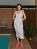 ASIF CALIE Calie Midi Dress White