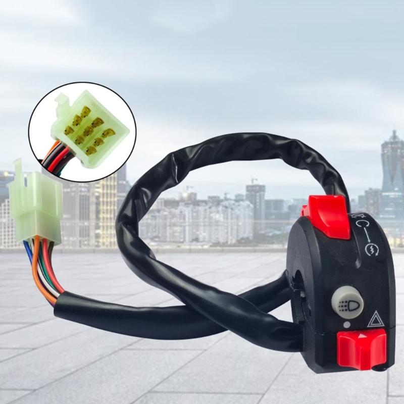 22mm Motorcycle Control Button Headlight Warning Light