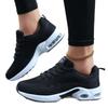 New Women's Flying Woven Air Cushion Sneakers Women's Fashion Soft-soled Thick-soled Breathable Lightweight Versatile Mountaineering Casual Shoes