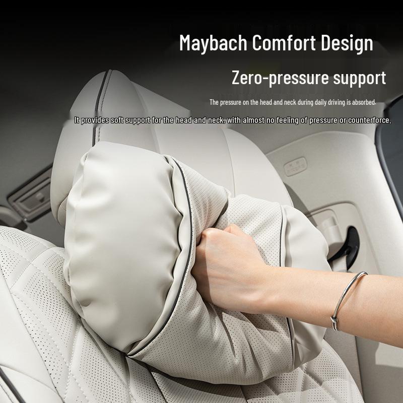Neck and Lumbar Support Pillow for Hongqi: H5, HS5, H9, H6, HS7, PHEV Models