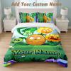 Bedding Set 1 Duvet Cover 2 Pillowcases Plants Vs. Zombies Print Soft Bed Linen Bedroom Decor