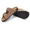 Fashion Crestar Cork Footbed Arizona Sandals For Women Men New Classic Solid Color Fashion Slippers With Arch Support Slip-on Suede Shoe