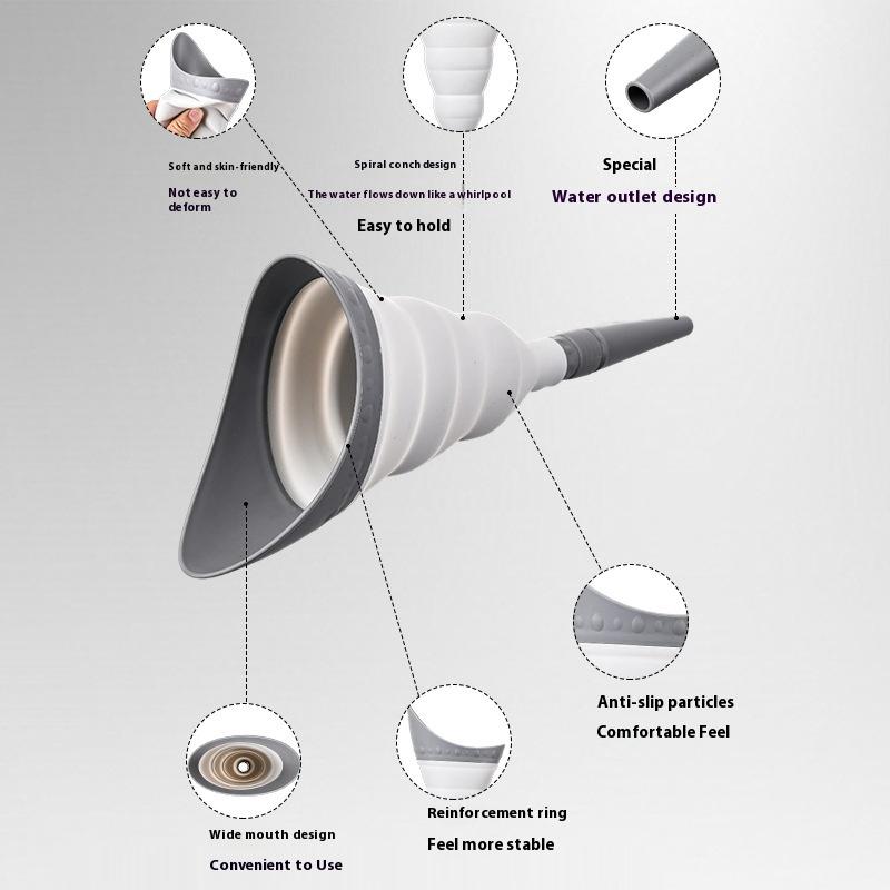 Stand Up Urination Device Women Urinal Outdoor Travel Camping Portable Female Urinal Foldable Female Urinal Device For Hiking