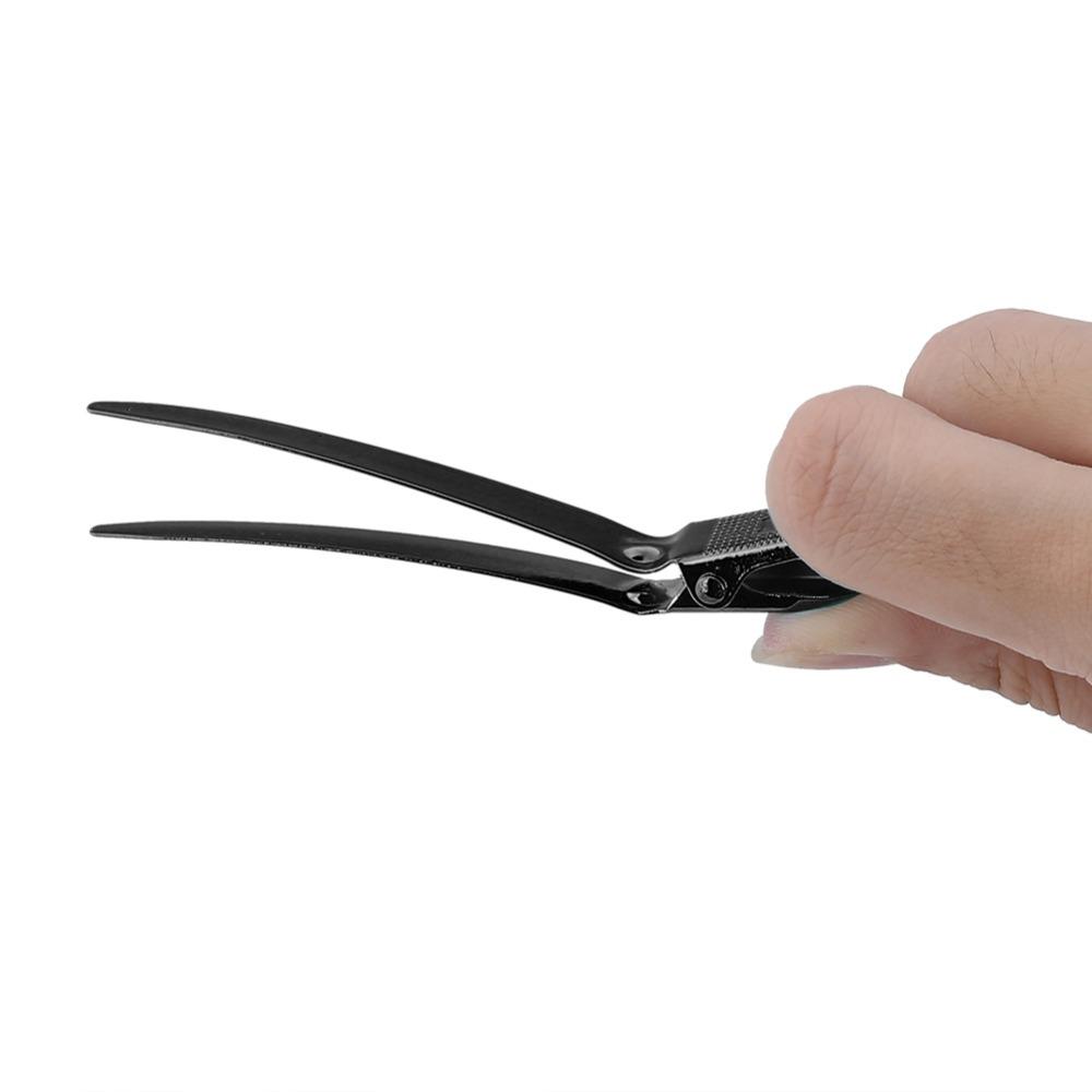 12pcs Professional Salon Hair Clips Durable Sectioning Hairpins Duck Bill Clamps  For Salon Styling