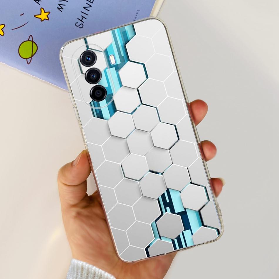 For Huawei Nova Y70 Plus Case NOVA Y70 Y 70Plus NovaY70 MGA-LX9 MGA-LX9N Fashion Pattern Soft Silicone TPU Phone Cases