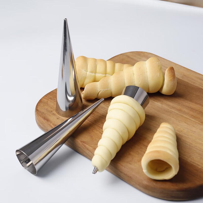 Pabei 3-Piece Stainless Steel Croissant Mold Set
