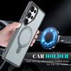 Luxury Magnetic Holder Folding Stand Phone Case for Samsung S26 S24 S25 Ultra Edge Plus A55 A54 A35 A16 A14 A06 A05 Back Cover
