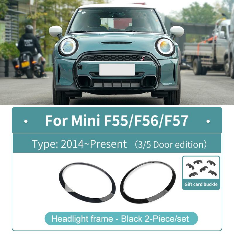 Headlight Taillight Cover Replace Ring For Mini Cooper F56 F55 F60 F54 R56 R60 R55 Countryman 2014-2023 Car Exterior Accessories