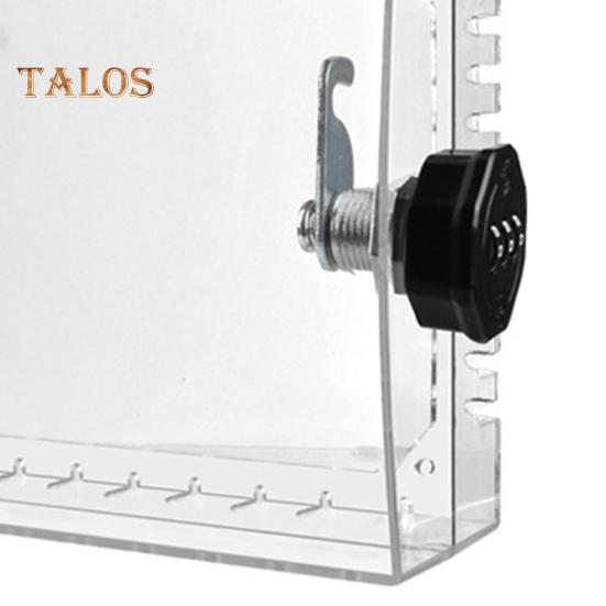 Klare, große Thermostatkastenabdeckung mit Passwortsperre, hochfest, einfach zu installieren, AC-Schlosskastenabdeckung, Thermostatschutz