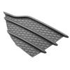 Fit For 2013-2016 Ford Escape Left Side Front Bumper Cover Grille Insert Black