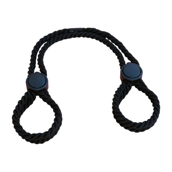 Rope Cuffs Gentle Secure Easy To Tie Untie Private Adjustable Length Soft Cotton Rope Feet Cuffs Adult Sex Toy