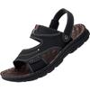 Neue heiße verkauf männer Sandalen Nicht-slip Echtem Leder Sandalen Weiche Hausschuhe Flache Für Herren Casual Schuhe Alias MSA511
