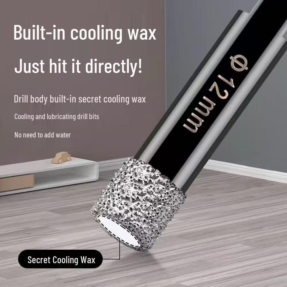 Diamantlött sexkantsskaft Kakelborr för Betong, Granit och Marmor