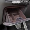 For X5 G05 X6 X7 2019-2026 Driver Side Lower Storage Box Silicone Organizer Interior Decoration Stowing Accessories