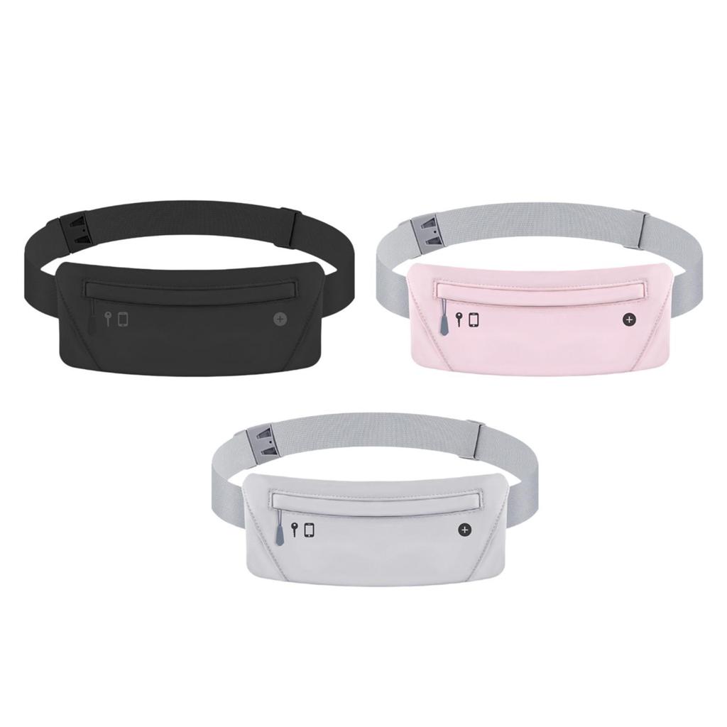 Running Belt Fanny Pack Running Waist Pack Lightweight with Cable Hole Waistband