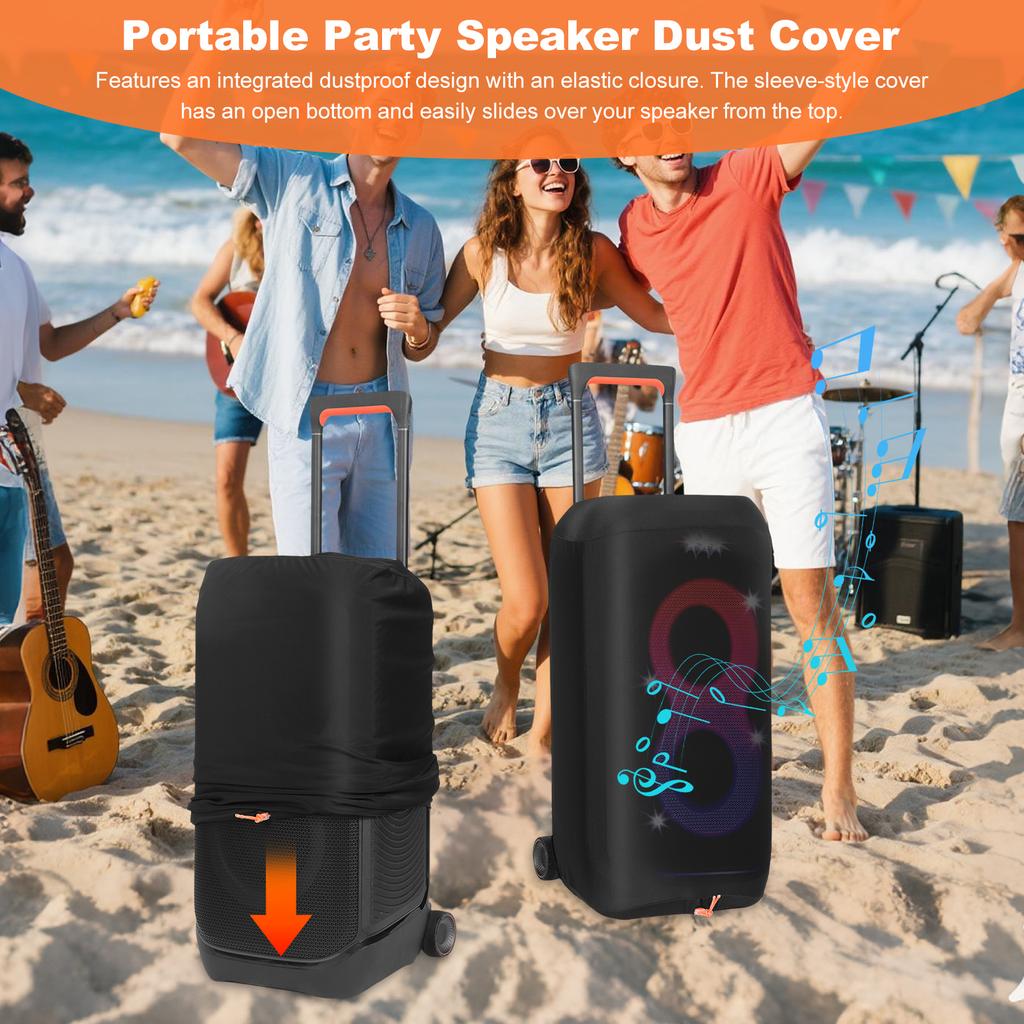 Portable Speaker Dustproof Case Sleeve Protector Speaker Protective Cover for JBL PartyBox 120/320/310/520/710/720/Ultimates