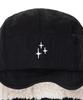 Nupeuebeullu Neb Fleece Reversible Trooper Hat (Black)
