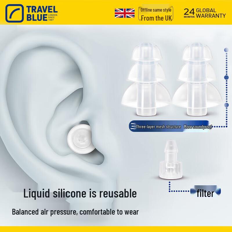 Travel Blue Professional Aviation Earplugs