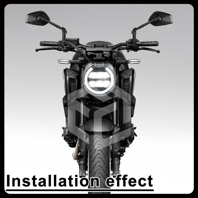 Für CB650R Motorradzubehör Rückspiegel Seitenspiegel für HONDA CB400 CB400F CB650F CB1000R CBR1000RR CB1100 CB1300