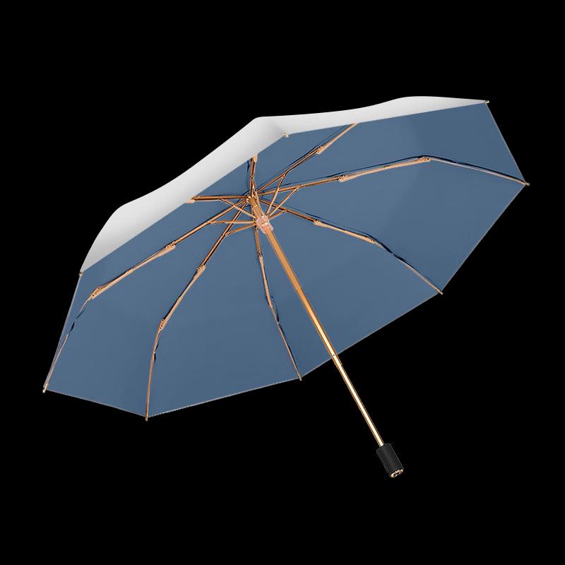 Tri-polar All-Weather Double-Layer UV Protection Folding Umbrella