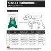 Christmas Pet Clothing Dog Floral Clothing Autumn Winter Warm Legged Skirt Teddy Dress Fashionable Overalls Four Legged Clothing