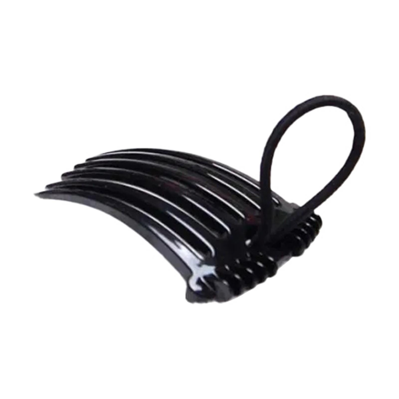 Хвост Bump it UP Расчески для объема Расческа для волос с эластичной резинкой кофейный — фото 3