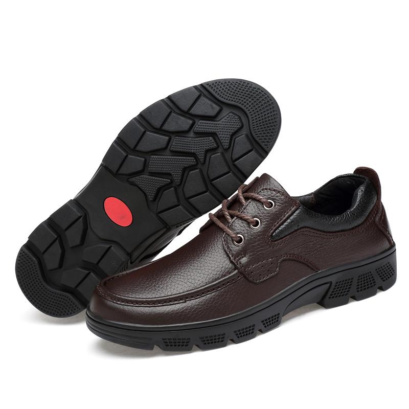 Herbst Winter Echte Herren Lederschuhe Lässig Business Plus Große Größen 49 50 Schwarz Braun
