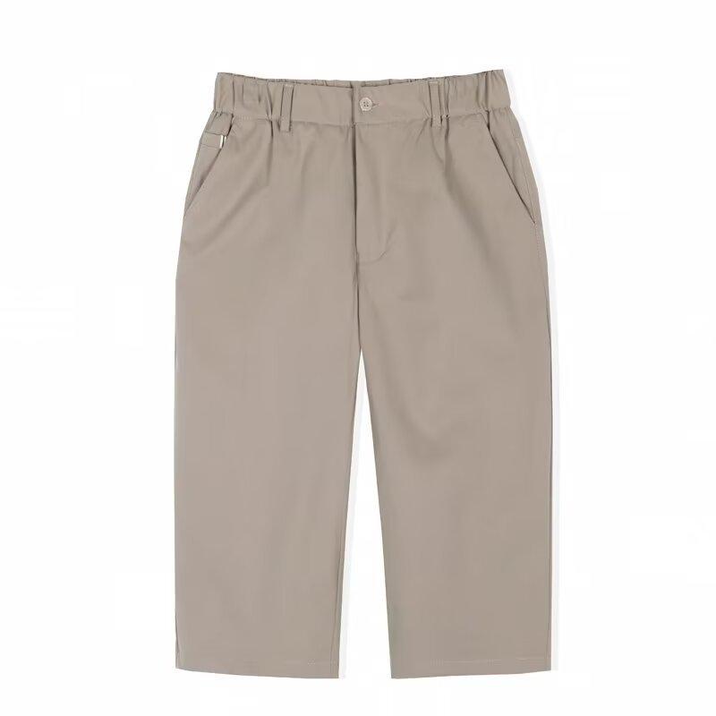 Summer New Suit Shorts Men's Fashion Casual Five-point Medium Pants Non-ironing Slim-fitting Thin Suit Shorts Men