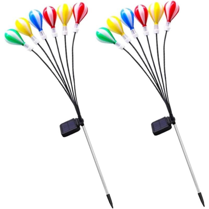 High-quality Balloon Lights Garden Waterproof Outdoor Solar Lights Easter Halloween Decorative Lights Atmosphere Lights  Courtyard Lights