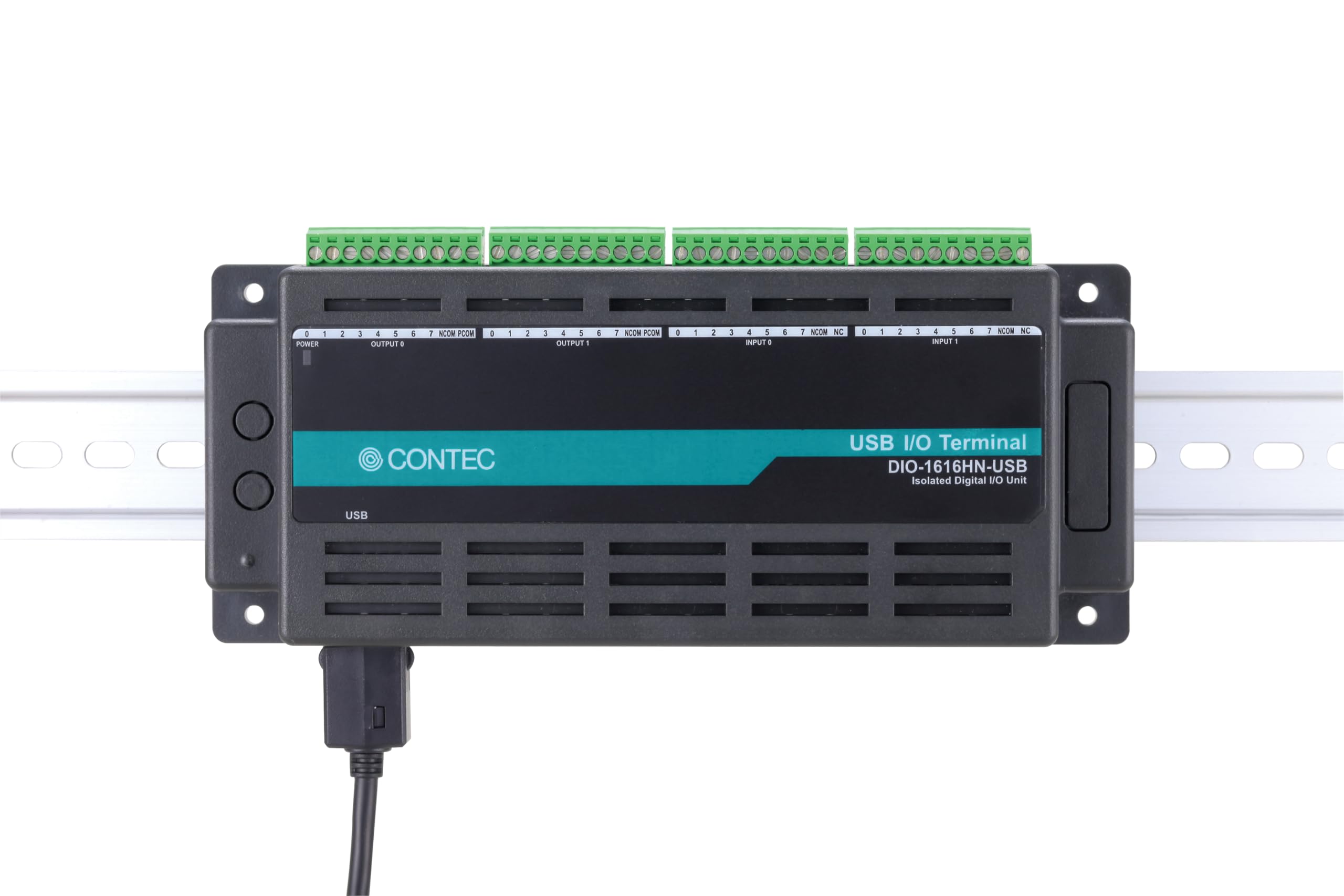 

Contec type isolated digital unit High-voltage input/output DIO-1616HN-USB зелений