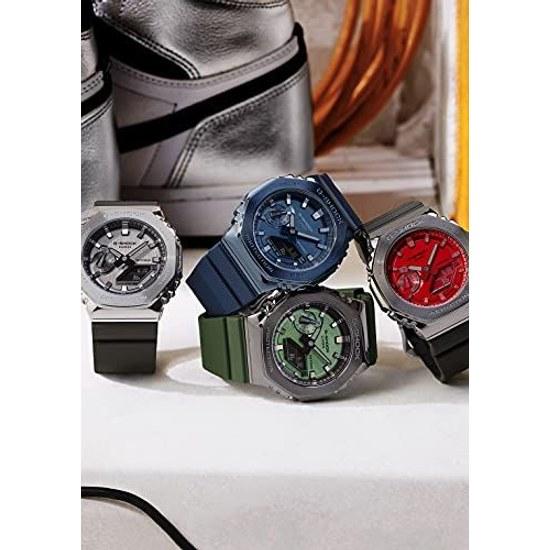 Casio G-Shock Wristwatch Metal Covered GM-2100-1AJF Mens Black