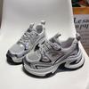 Niche retro Forrest Gump shoes spring new casual sports platform small height increase dad shoes