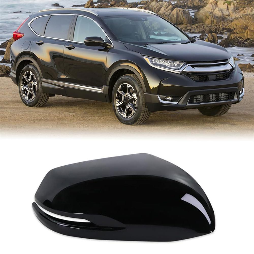 Glossy Black Right Side Mirror Cap 76201-T1W-A01 For Honda CR-V HR-V 2015-2020