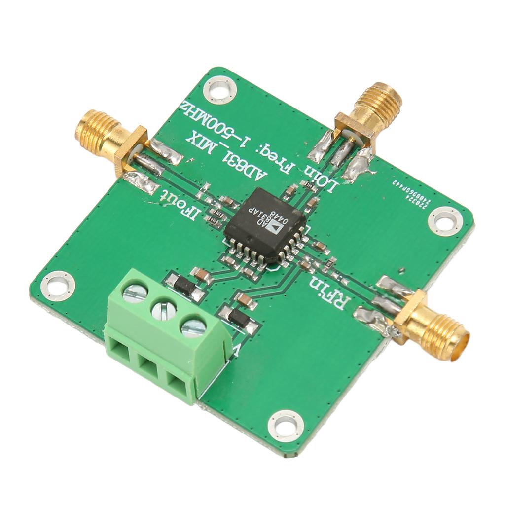 AD831 High Frequency RF Mixer Module Professional 0.1‑500MHz Single Chip Frequency Converter for HF VHF Receiver