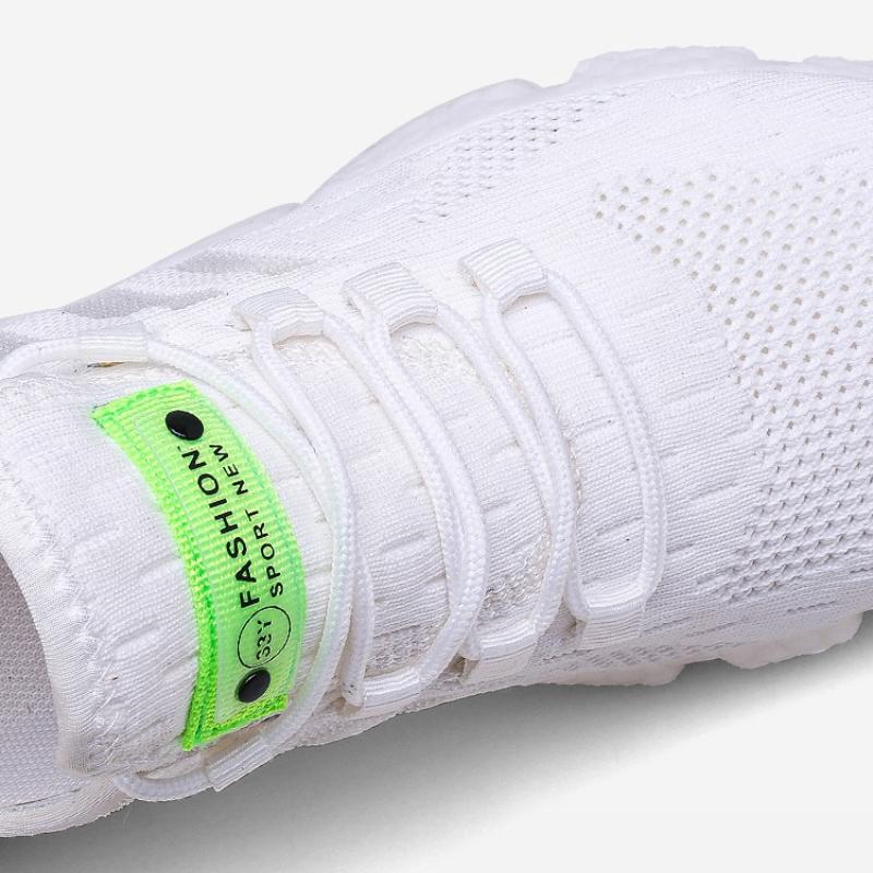 2025 Letní nové síťované prodyšné běžecké boty pro muže a ženy, ultra lehké plus size tenisky, tkané sportovní boty pro páry