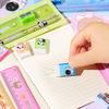 Student Stationery Set Smooth Writing Pencil Eraser Ruler Sharpener Cute Cartoon Complete School Supplies Classroom Back To School Gifts