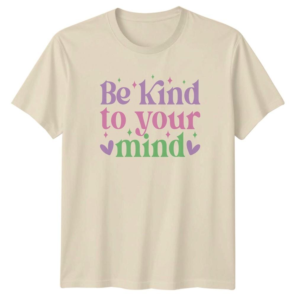 Be Kind To Your Mind TShirt Aesthetic Positive Affirmation Unisextal Health