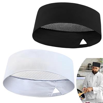 Mesh Top Thick Net Sushi Chef Cap Japanese Korean Style Cuisine Hats Catering Kitchen Cook Hat Bakery Cafe Waiter Work Caps